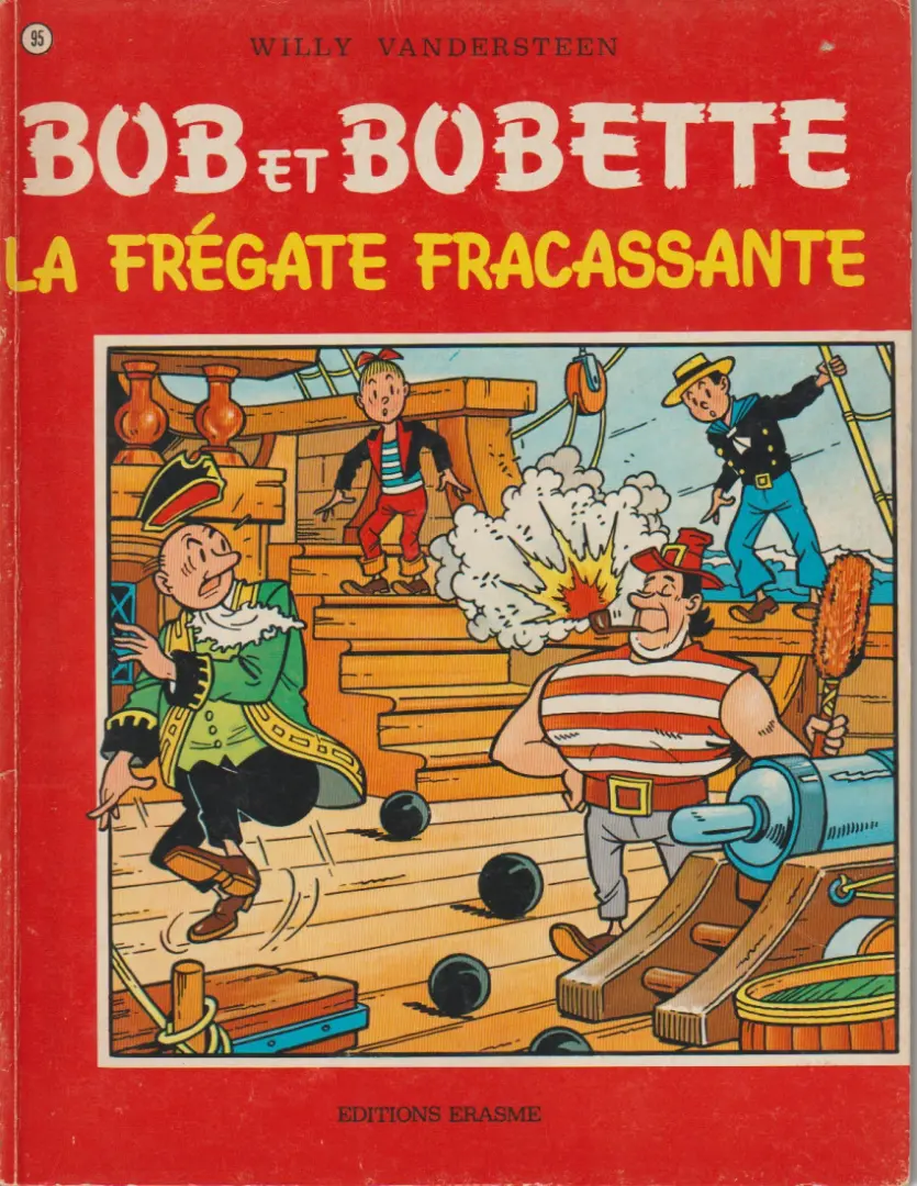 Couverture de l'album Bob et Bobette Tome 95 la frégate fracassante