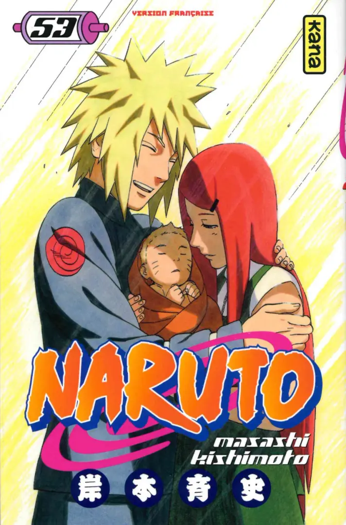 Couverture de l'album Naruto 53 La naissance de Naruto