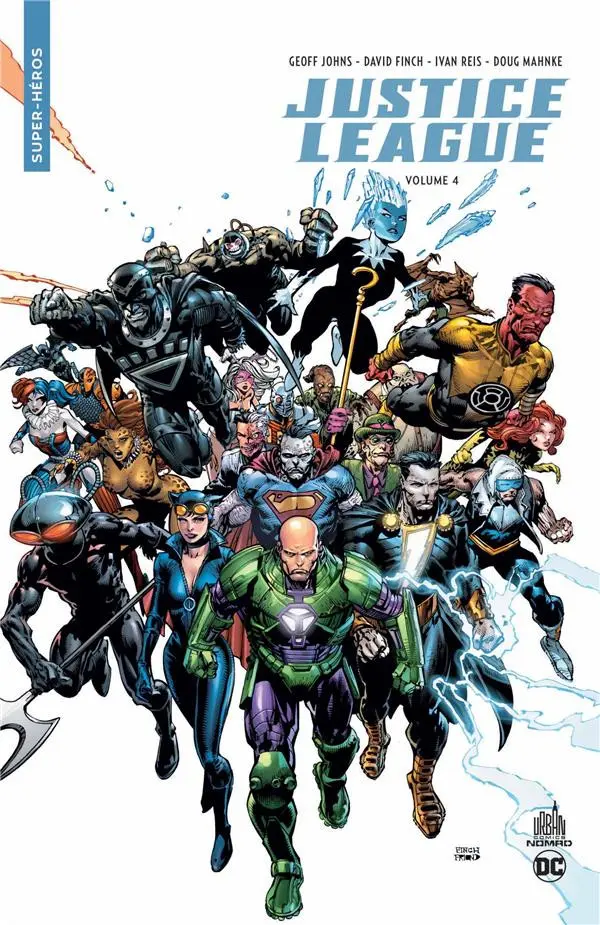 Couverture de l'album Justice League Tome 4