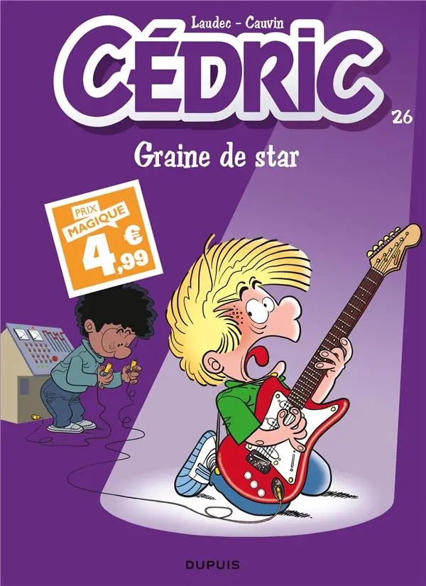 Couverture de l'album Cédric Tome 26 Graine de star