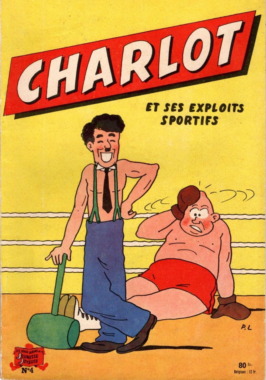 Couverture de l'album Charlot 1ère Série - SPE Tome 4 Charlot et ses exploits sportifs