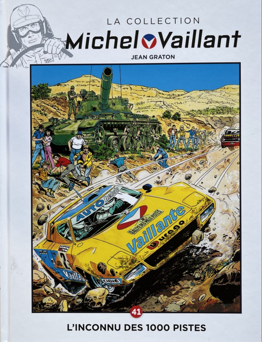 Couverture de l'album Michel Vaillant La Collection 41 L'inconnu des 1000 pistes