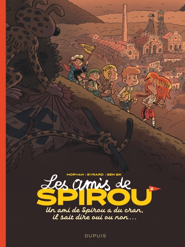 Couverture de l'album Les amis de Spirou 2 Un ami de Spirou a du cran, il sait dire oui ou non ...