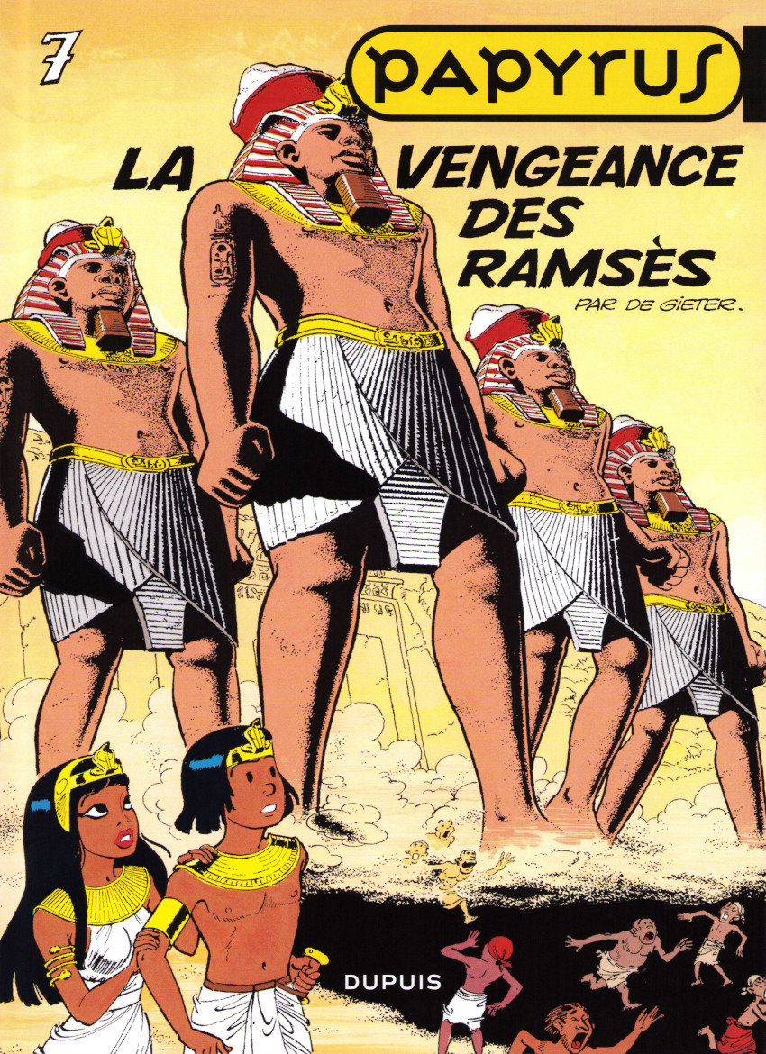 Couverture de l'album Papyrus Tome 7 La vengeance des Ramsès