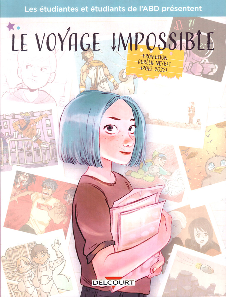 Couverture de l'album Les Étudiants de l'académie Brassart Delcourt présentent Tome 6 Le Voyage impossible