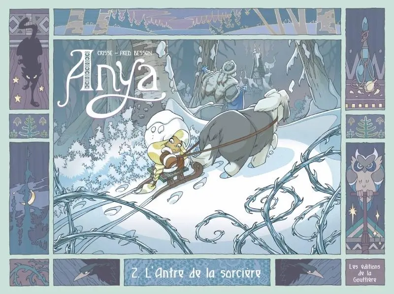 Couverture de l'album Anya 2 L'Antre de la sorcière