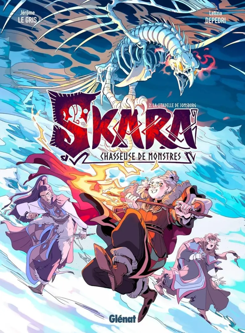 Couverture de l'album Skara, chasseuse de monstres 2 La Citadelle de Jomsborg