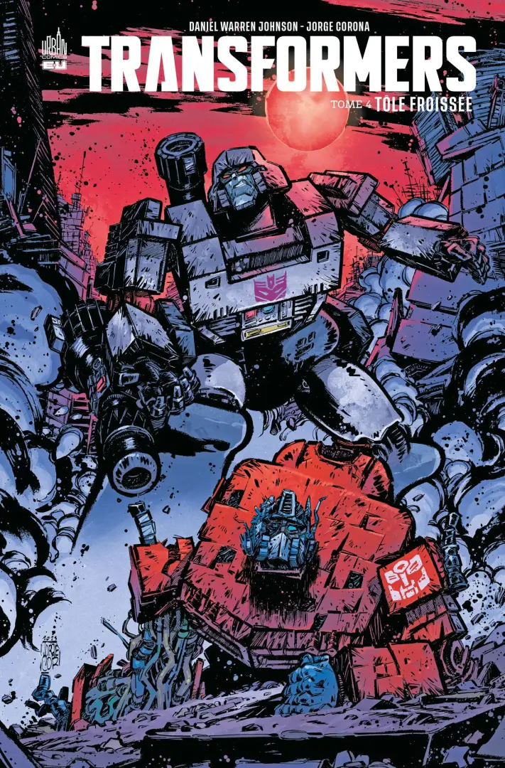 Couverture de l'album Transformers Tome 4 Tôle Froissée