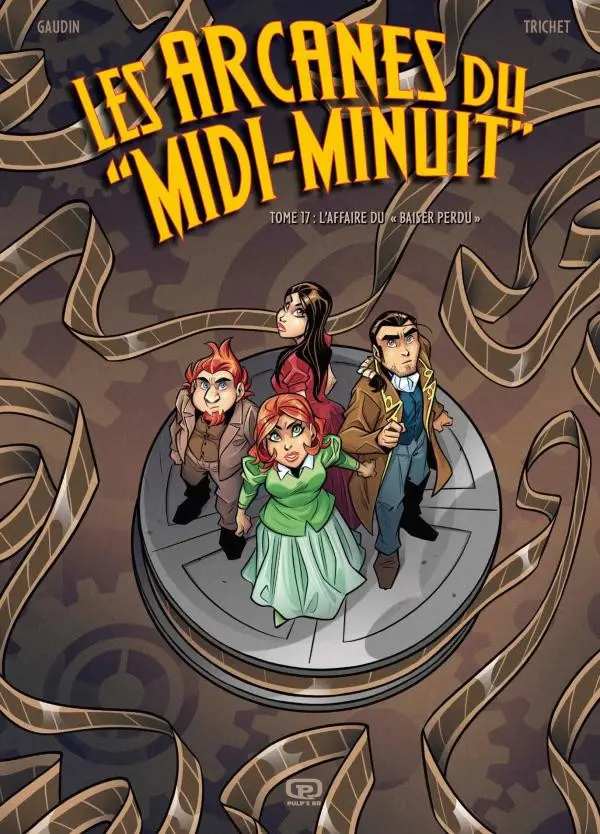 Couverture de l'album Les Arcanes du Midi-Minuit Tome 17 L'Affaire du baiser perdu