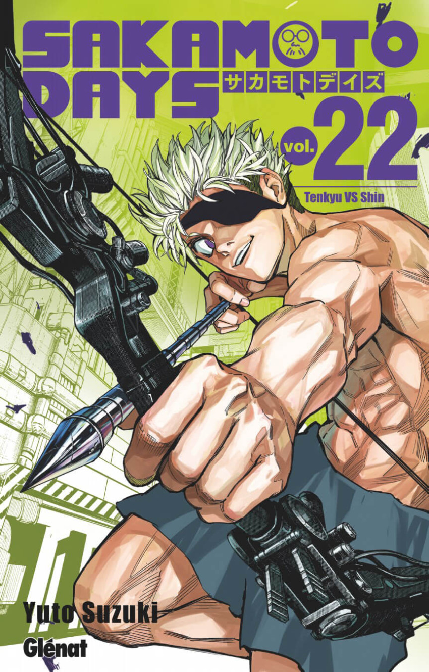 Couverture de l'album Sakamoto Days Vol. 22 Tenkyu vs Shin
