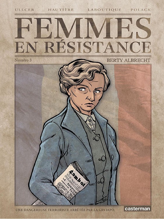 Couverture de l'album Femmes en résistance numéro 3 Berty Albrecht