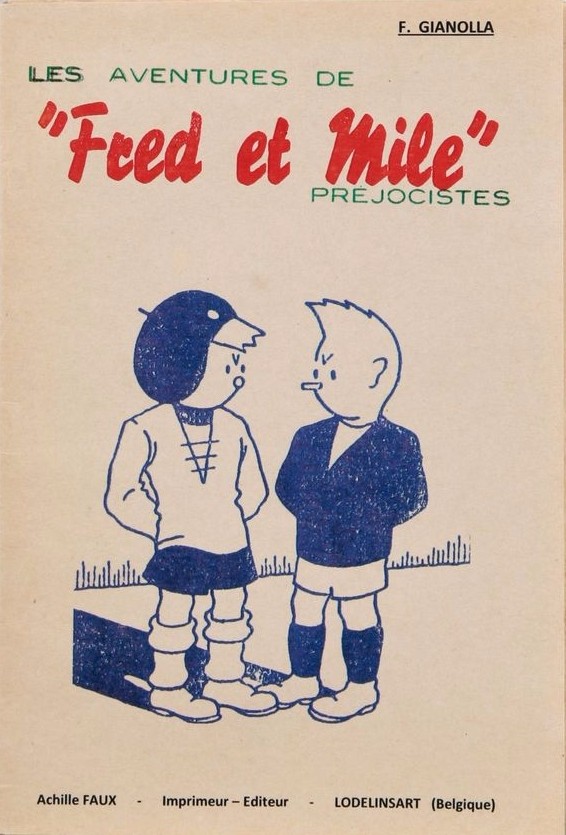 Couverture de l'album Fred, Mile et Bob Tome 1 Les aventures de Fred et Mile préjocistes