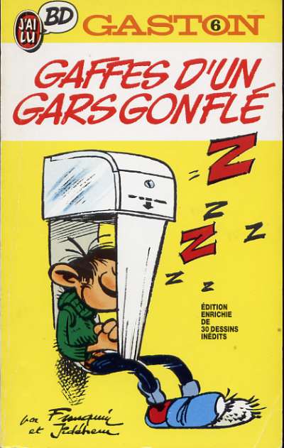 Couverture de l'album Gaston Tome 6 Gaffes d'un gars gonflé