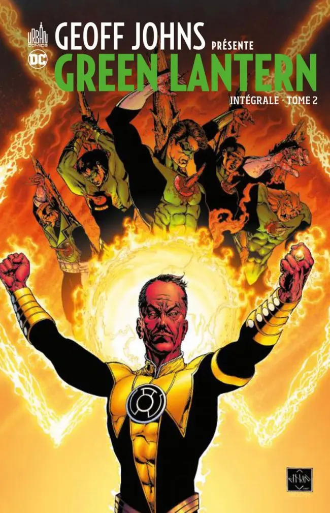 Couverture de l'album Geoff Johns présente Green Lantern Intégrale Tome 2