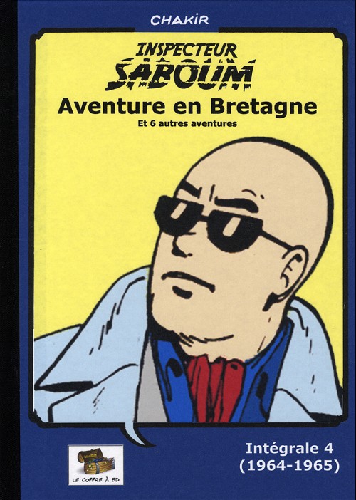 Couverture de l'album Inspecteur Saboum Tome 4 Aventure en Bretagne