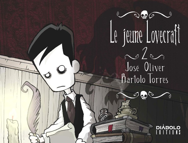 Couverture de l'album Le Jeune Lovecraft Tome 2