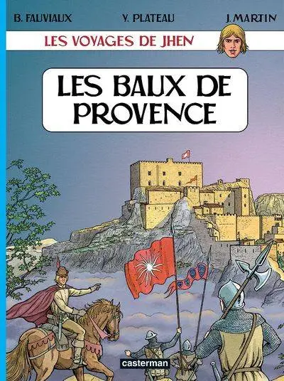 Couverture de l'album Les voyages de Jhen Tome 1 Les Baux de Provence