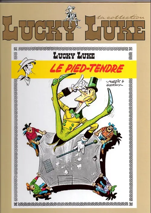 Couverture de l'album Lucky Luke La collection Tome 4 Le Pied-Tendre