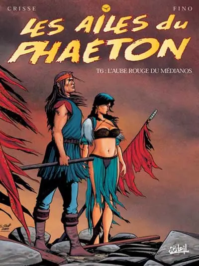 Couverture de l'album Les Ailes du Phaéton Tome 6 L'aube rouge du Médianos