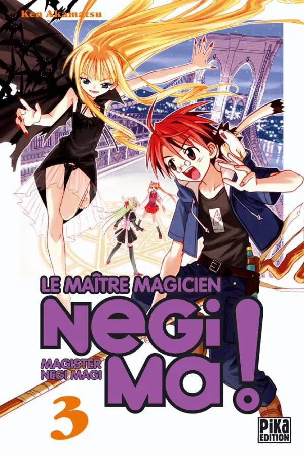 Couverture de l'album Negima ! - Le Maître Magicien 3