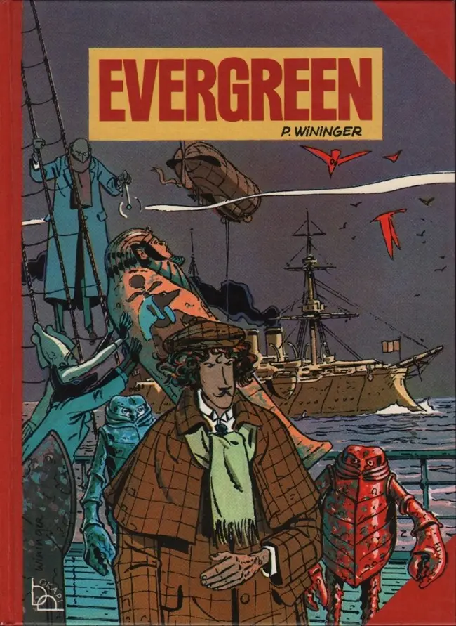 Couverture de l'album Nicéphore Vaucanson Tome 1 Evergreen