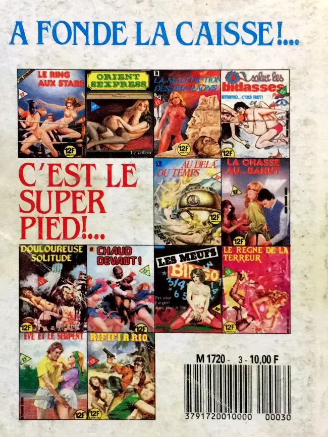 Verso de l'album Les Queutards Tome 3 Daphné et le roi Arthur
