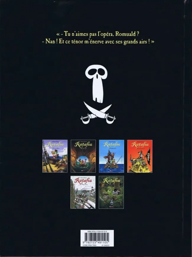 Verso de l'album Ratafia Tome 6 Fitzcarraldies