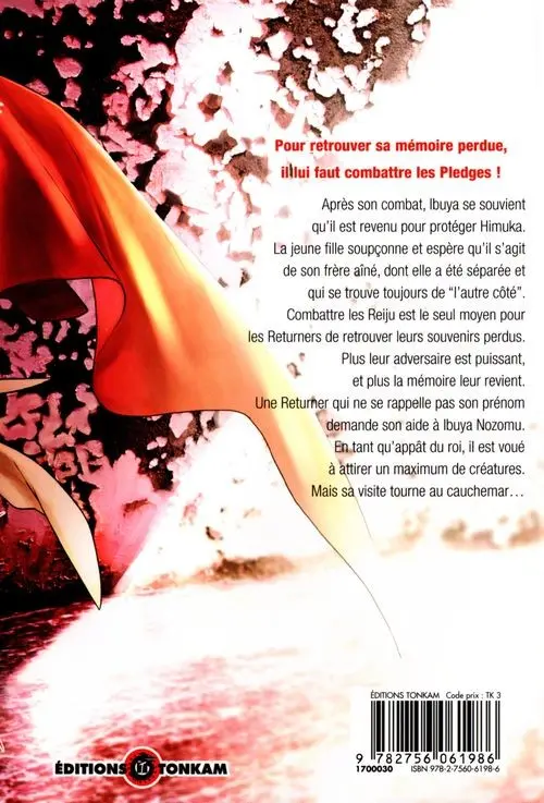 Verso de l'album Returners 3