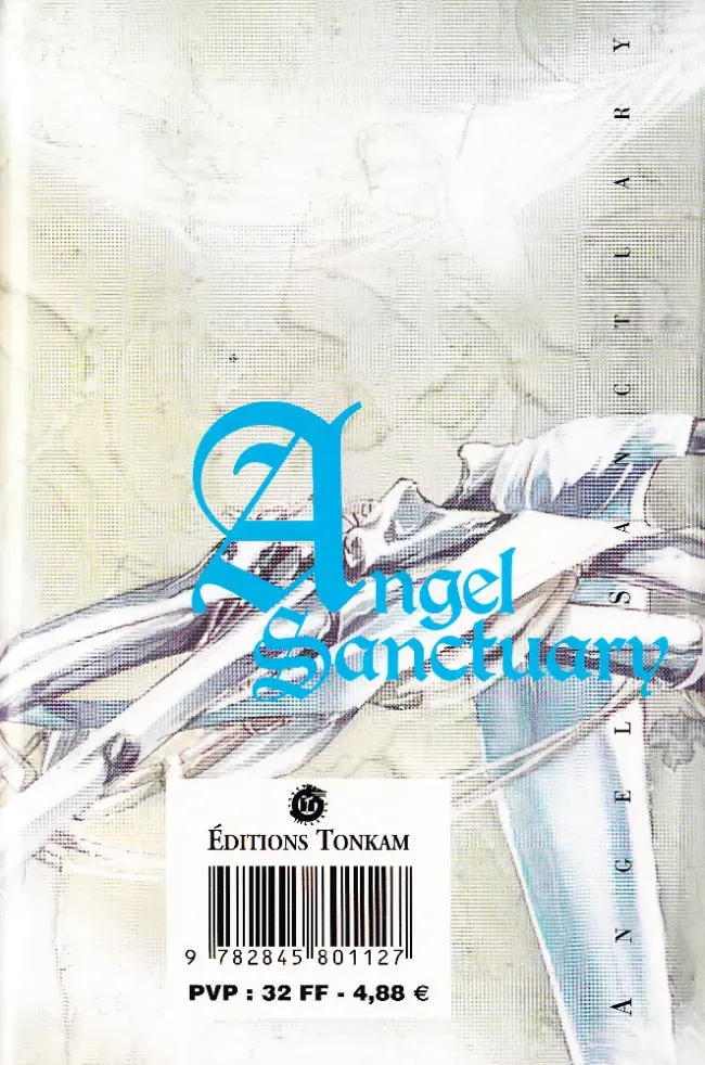 Verso de l'album Angel Sanctuary 9