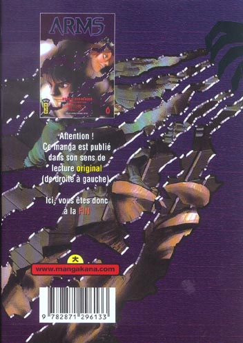 Verso de l'album Arms 6