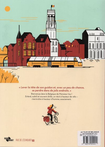 Verso de l'album Le Tour de Belgique de Monsieur Iou Tour de Belgique de Monsieur Iou (Le)