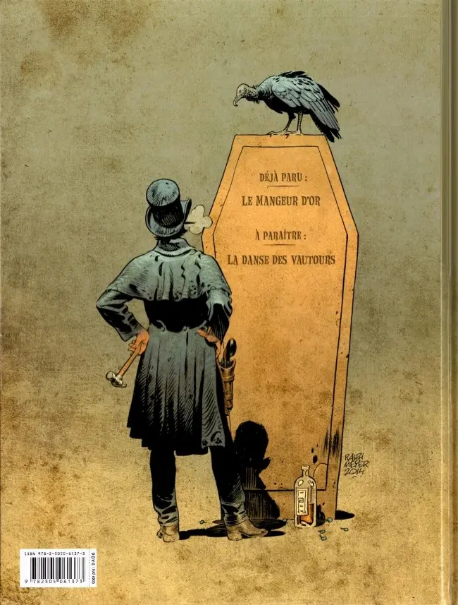 Verso de l'album Undertaker Tome 1 Le Mangeur d'or