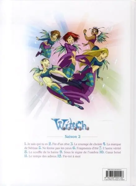 Verso de l'album W.I.T.C.H. Tome 4 La marque de Nerissa
