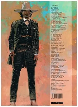 Verso de l'album Blueberry Tome 1 Fort Navajo