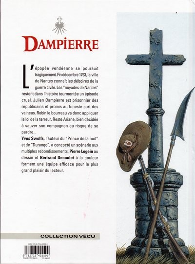 Verso de l'album Dampierre Tome 6 Le captif