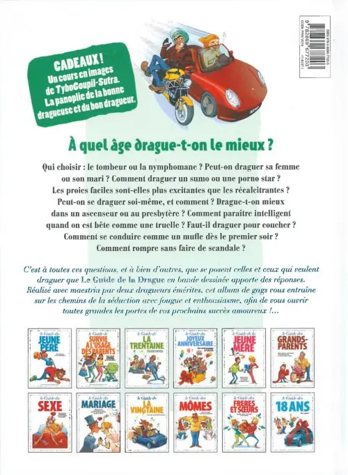 Verso de l'album Le Guide Tome 7 Le guide de la drague