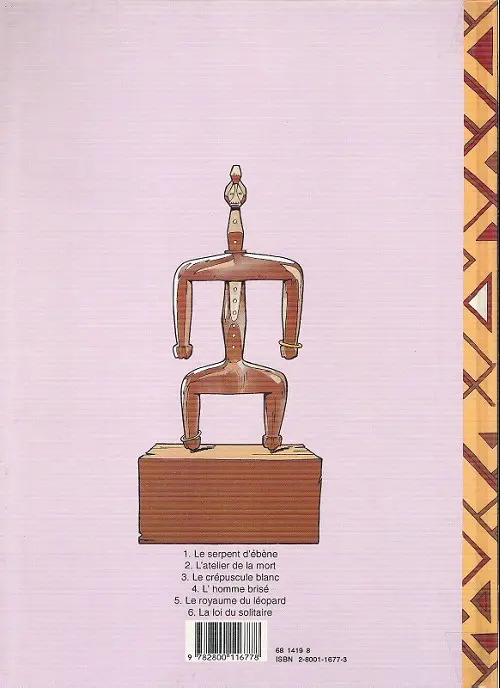 Verso de l'album Les aventures de Jimmy Tousseul Tome 2 L'atelier de la mort