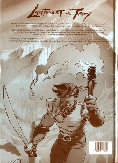 Verso de l'album Lanfeust de Troy Tome 7 Les pétaures se cachent pour mourir (Bronze)
