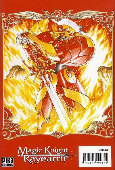 Verso de l'album Magic Knight Rayearth Vol. 1