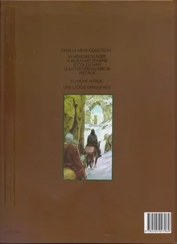 Verso de l'album Le Moine fou Tome 1