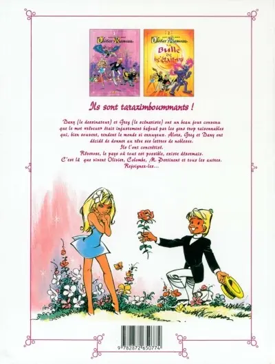 Verso de l'album Olivier Rameau Tome 2 La bulle de si-c'était-vrai