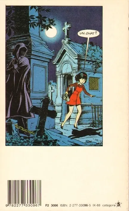 Verso de l'album Yoko Tsuno Tome 7 La frontière de la vie