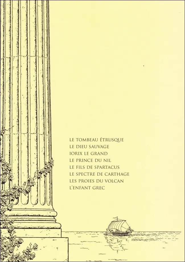 Verso de l'album Alix Les Premières Aventures Recueil 2