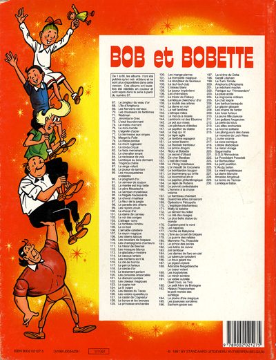 Verso de l'album Bob et Bobette Tome 230 Lambique baba
