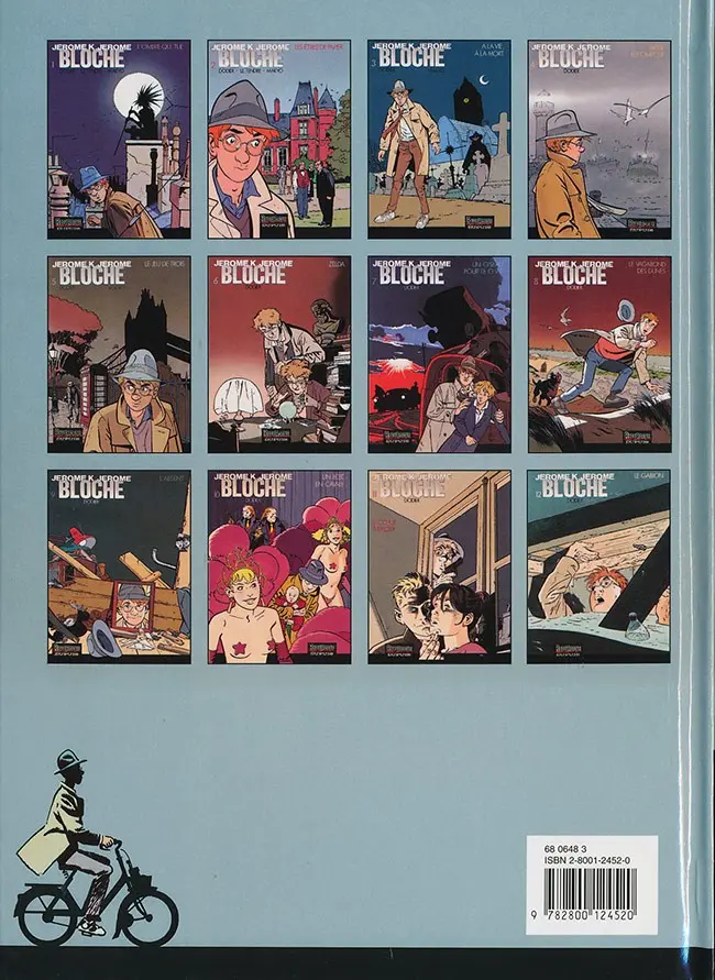 Verso de l'album Jérôme K. Jérôme Bloche Tome 12 Le gabion