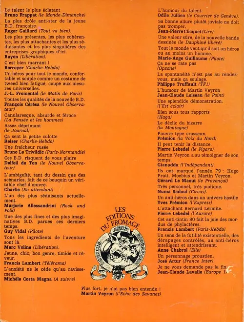 Verso de l'album Bernard Lermite Tome 3 Personnellement je ne veux pas d'enfants, mais les miens feront ce qu'ils voudront
