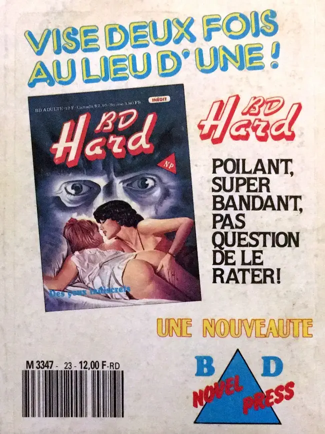 Verso de l'album Les Meufs Tome 23 L'incruste