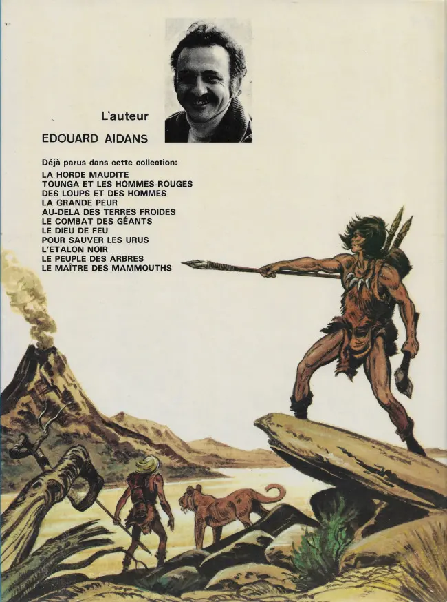 Verso de l'album Tounga Tome 2 Tounga et les hommes-rouges