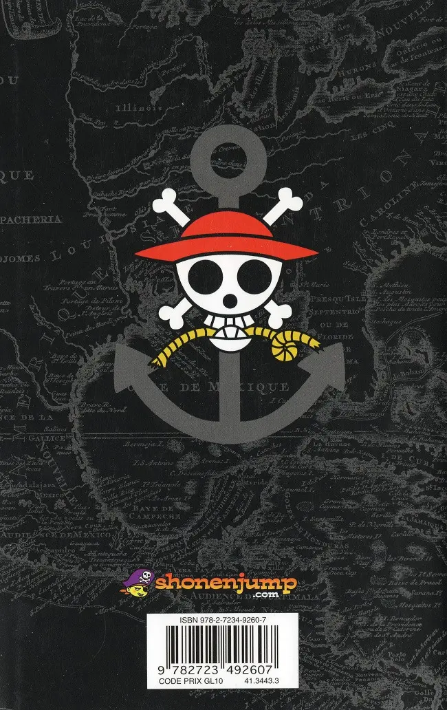 Verso de l'album One Piece Tome 15 Droit devant !!