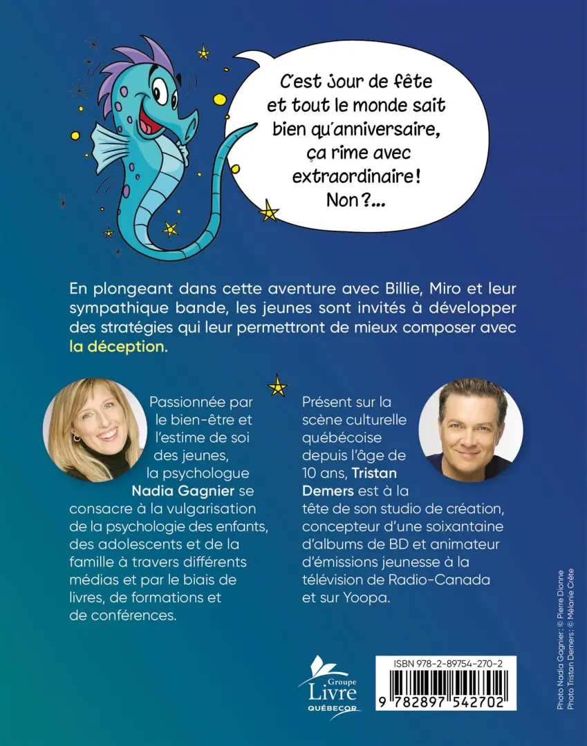 Verso de l'album Oupelaï ! Tome 2 L'anniversaire catastrophe